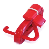 Super Sanipull&trade; RTU Washroom Nurse Call Pull, Pre-Cut 3ft, Standard, Open Handle