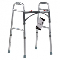 Dynarex&reg; Two Button Folding Walker