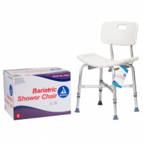Dynarex&reg; Bariatric Shower Chair with Back