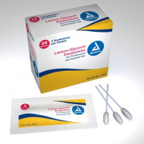 Dynarex&reg; Lemon-Glycerin Swabsticks