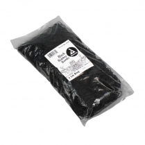 Dynarex&reg; Black Rubber Bands, 1 lb Bag