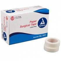Dynarex&reg; Paper Surgical Tape, 1/2" x 10 yards