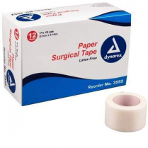 Dynarex&reg; Paper Surgical Tape, 1" x 10 yds