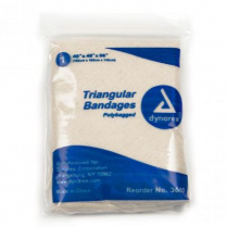 Dynarex&reg; Triangular Bandages, 40" x 40" x 56", Non-Sterile