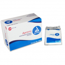 Dynarex&reg; Polyethylene Aprons, 24" x 42"