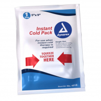 Dynarex&reg; Instant Cold Packs, 5" x 9"