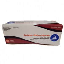 Dynarex&reg; Leur Lock Syringes Without Needle, 10 cc