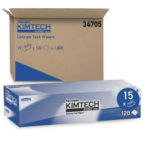 Kimtech&trade; Science Kimwipes Delicate Task Wipers, White, 2-Ply, 11.22" x 12.3"