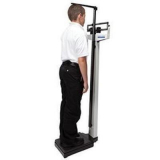 Health O Meter&reg; Mechanical Beam Scale with Height Rod