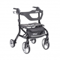 Drive&reg; Nitro Sprint Rollator, Hemi, Black