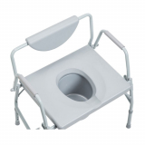 Drive&reg; Deluxe Bariatric Drop-Arm Commode