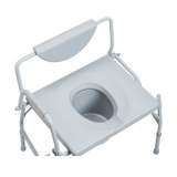 Drive&reg; Deluxe Bariatric Drop-Arm Commode