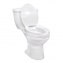 Drive&reg; Raised Toilet Seat w/Lid, 2"