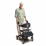 Airgo eXcursion&trade; X20 Lightweight Side-fold Rollator, Pearl Black