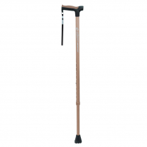 Drive&reg; Airgo Comfort-Plus Aluminum Cane, Derby Handle, Coral