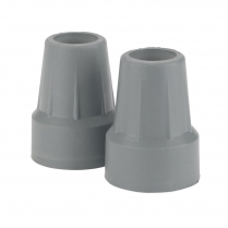 Drive&reg; Crutch Tips, 7/8" Diameter, Gray