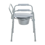 Drive&reg; Folding Steel Commode
