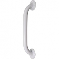 Drive&reg; White Powder-Coated Grab Bar, 18"