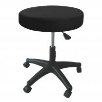 MedLife Air Lift Exam Stool, 5 Castor, Black