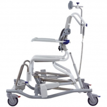 Invacare&reg; Aquatec Ocean E-VIP Commode, Power Height, Tilt Adjustable