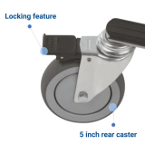 Invacare Reliant 450 Battery-Powered Lift w/Power-Opening Low Base