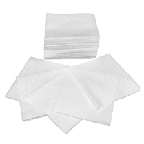 Westbond&reg; Premium Airlaid Dry Patient Wipe, Maceratable, White, 10" x 13"