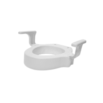MOBB&reg; 4" Raised Toilet Seat w/Handles, Standard