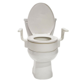 MOBB&reg; 4" Raised Toilet Seat w/Handles, Standard