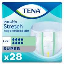 TENA&reg; Stretch Super Briefs, L/XL (waist size 104-163cm)