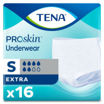 TENA&reg; Protective Underwear, Extra, S (fits waist sizes 64-89cm)