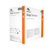 Biogel&reg; Skinsense Synthetic Polychloroprene Surgeon Gloves, Size 6.5 (50 pairs per box)