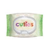 Cuties&reg; Sensitize Unscented Baby Wipes, Soft Pack w/Press-Open Lid