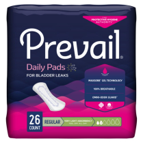 Prevail&reg; Incontinence Liners, Very Light Absorbency, Regular Length