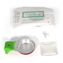 Stericup CLASSIC Cooker w/Attached Handle, Filter & Swab