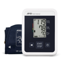 A&D Medical&reg; One Touch BP Monitor w/Wide Range Cuff, 8.6-16.5&Prime;