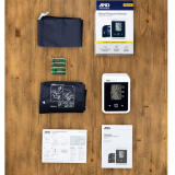 A&D Medical&reg; One Touch BP Monitor w/Wide Range Cuff, 8.6-16.5&Prime;