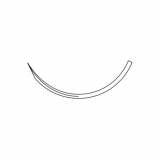 NOVAFIL&trade; Monofilament Polybutester Sutures, 2-0, CE-6/C-14 Needle