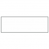 Blank Anesthesia Label, White, 1-1/2" x 1/2"