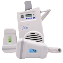 Imex Elite 200R Handheld Doppler, Digital Display, Rechargeable, 3 MHz & 5 MHz Probes