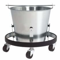 Brewer Stainless Steel Kick Bucket w/Frame