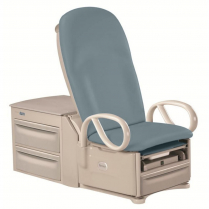 Brewer Access&trade; High-Low Power Exam Table, Blue Fog - Request Quote for Pricing