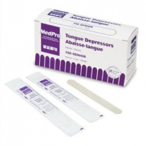 MedPro&reg; Tongue Depressor, Senior, Sterile (Box of 100)