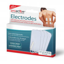 ProActive&trade; Self Adhesive TENS Electrodes, 1.5" x 3" - Rectangle