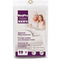 MedPro&reg; Vinyl Zippered Pillow Protector, 21" x 27"