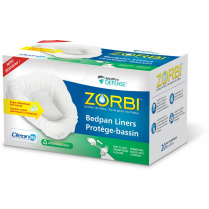 ZORBI&trade; Biodegradable Bedpan Liners