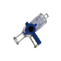 BBraun&trade; Stopcock, Spin-Lock&reg; Connector, 3-Way, 2 Female Luer Lock Port