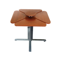 MPT Square Ergonomic Table with Adjustable Height, 4 Sections &ndash; TCA*4