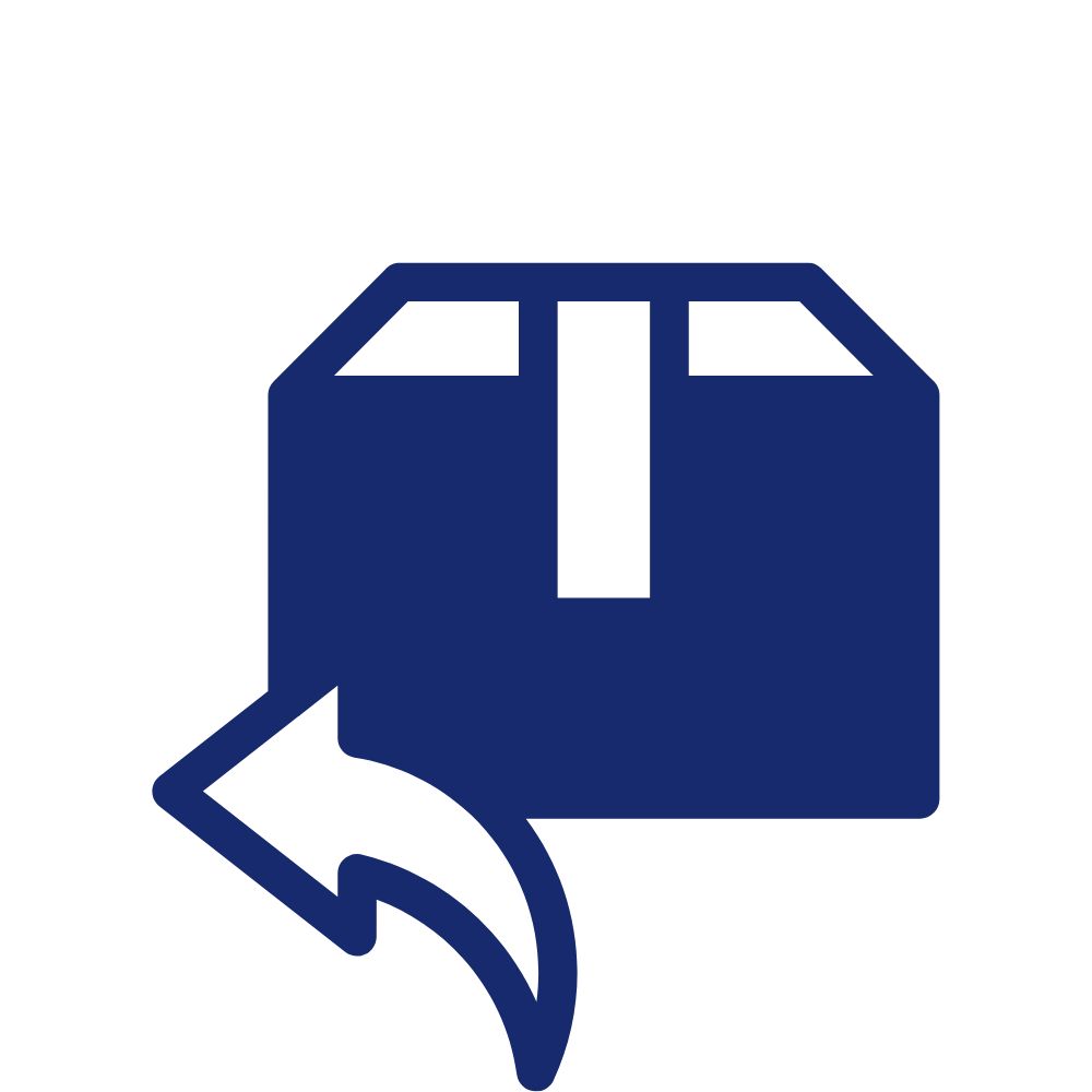 Returns and refunds icon