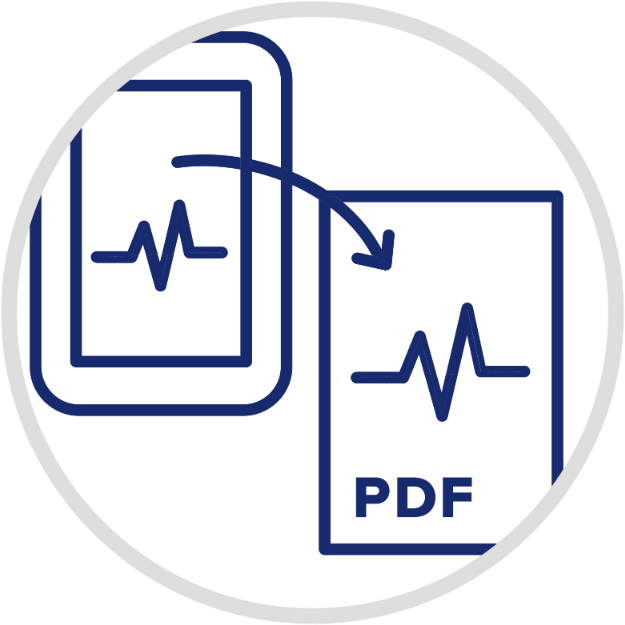 Direct PDF storage icon