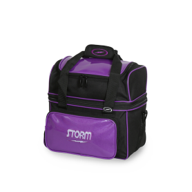 1-BALL FLIP TOTE (BLACK-AMETHYST)